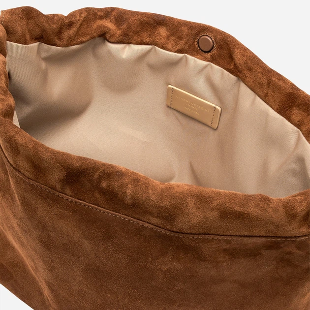 Torebka hobo damska zamszowa Gianni Chiarini BS-12260-CM-PL-099 Brązowa (800070361172) - obraz 6
