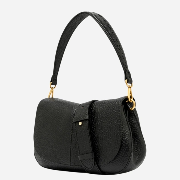 Torebka crossbody damska skórzana Gianni Chiarini BS-12718-RNG-001 Czarna (800070361186) - Zdjęcie 3 Torebka crossbody damska skórzana Gianni Chiarini BS-12718-RNG-001 Czarna (800070361186) - obraz 3