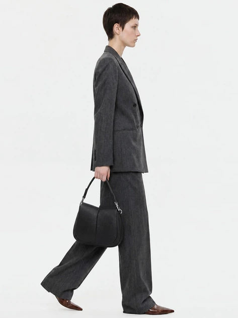 Torebka crossbody damska skórzana Gianni Chiarini BS-9036/COMM-GRN-001 Czarna (800070361190) - obraz 2