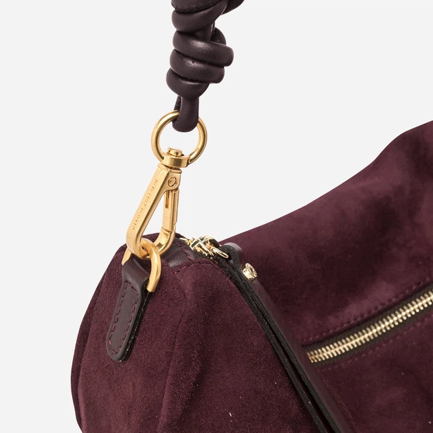 Torebka hobo damska zamszowa Gianni Chiarini BS-12691-CM-PL-7580 Czerwona (800070361184) - Zdjęcie 7 Torebka hobo damska zamszowa Gianni Chiarini BS-12691-CM-PL-7580 Czerwona (800070361184) - obraz 7
