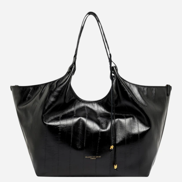 Torebka shopper damska skórzana Gianni Chiarini BS-12680-EEL-PSLY-001 Czarna (800070361204) - obraz 4