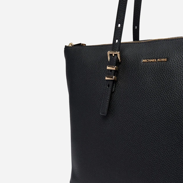 Torebka shopper damska skórzana Michael Kors 30T6GQNT7L-001 Czarna (800070364533) - obraz 5