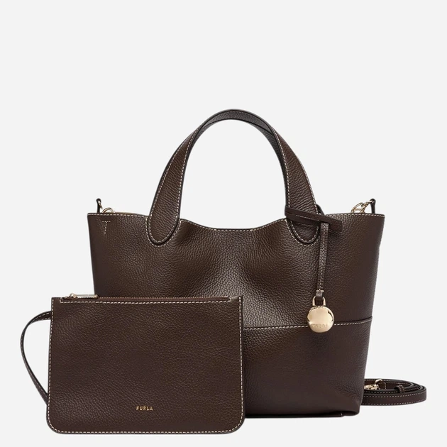 Torebka crossbody damska skórzana Furla WB02225HSF0005518S1007 Brązowa (800070365133) - Zdjęcie 4 Torebka crossbody damska skórzana Furla WB02225HSF0005518S1007 Brązowa (800070365133) - obraz 4