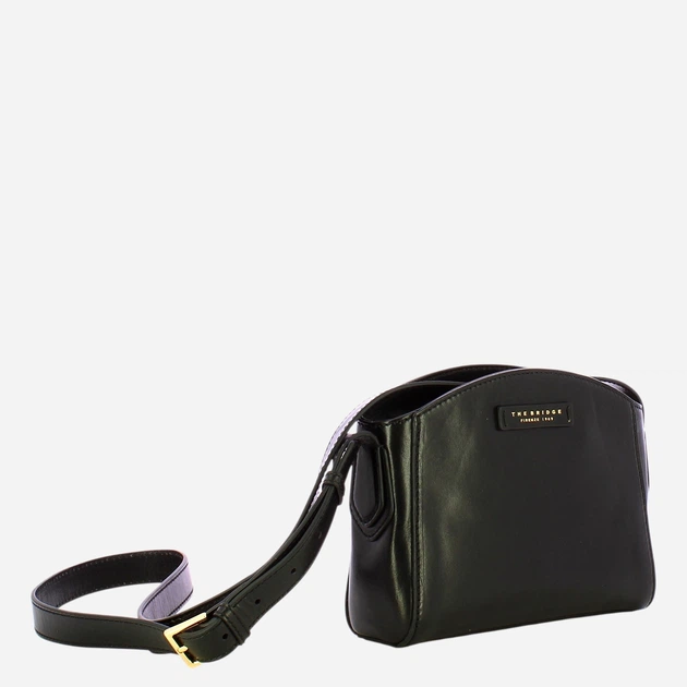 Torebka crossbody damska skórzana The Bridge 44251301-30 Czarna (800070365543) - Zdjęcie 3 Torebka crossbody damska skórzana The Bridge 44251301-30 Czarna (800070365543) - obraz 3