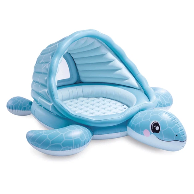Надувний басейн Intex Turtle Cove Playland 218x206x97 см з дахом (6941057430423) - зображення 4