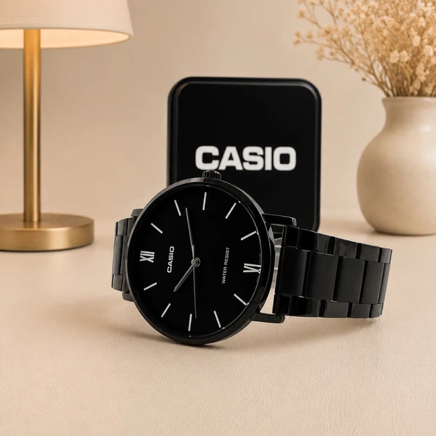 Наручний годинник Casio MTP-VT01B-1B - изображение 2