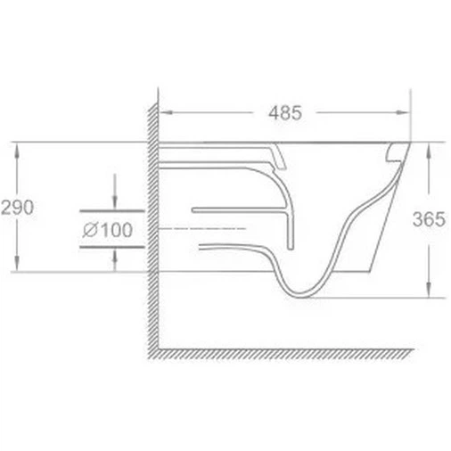 Подвесной унитаз Imprese Kubik овальный, с сиденьем Soft-Close, белый глянцевый (c06810200) - Фото 3 Подвесной унитаз Imprese Kubik овальный, с сиденьем Soft-Close, белый глянцевый (c06810200) - изображение 3