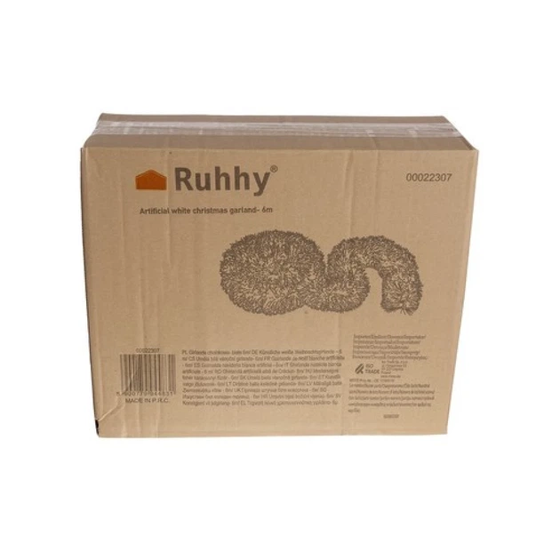 Гирлянда елочная Ruhhy 6 м White (5900779944831) - Фото 12 Гирлянда елочная Ruhhy 6 м White (5900779944831) - изображение 12