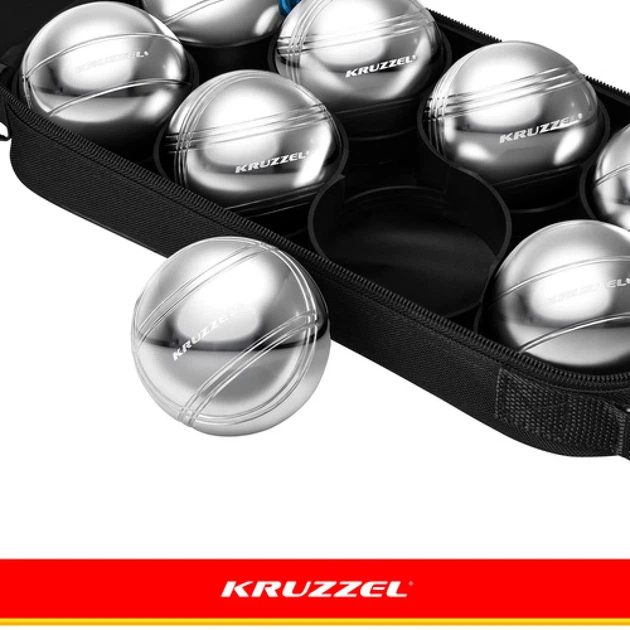 Игра в петанк Kruzzel 8 шаров + чехол (5900779948334) - Фото 8 Игра в петанк Kruzzel 8 шаров + чехол (5900779948334) - изображение 8