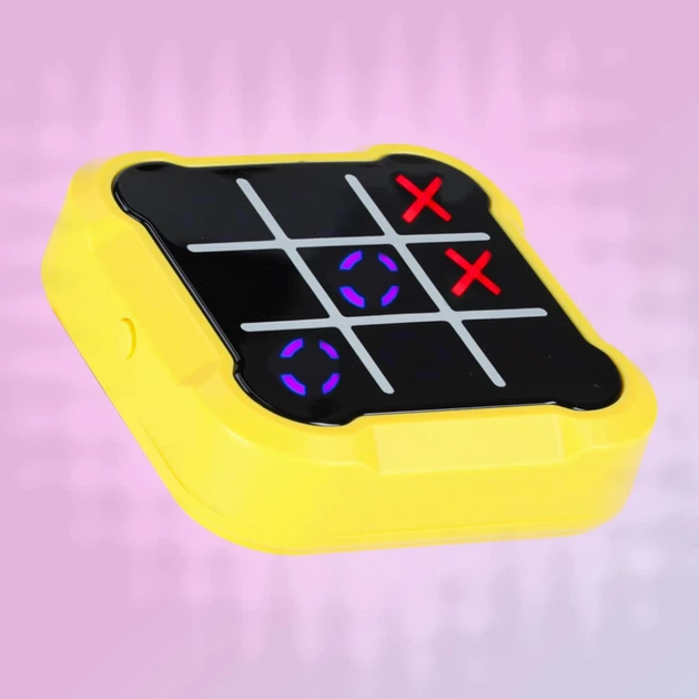 Электронная игра Крестики-нолики 4в1 Yellow (5903039768345) - Фото 8 Электронная игра Крестики-нолики 4в1 Yellow (5903039768345) - изображение 8