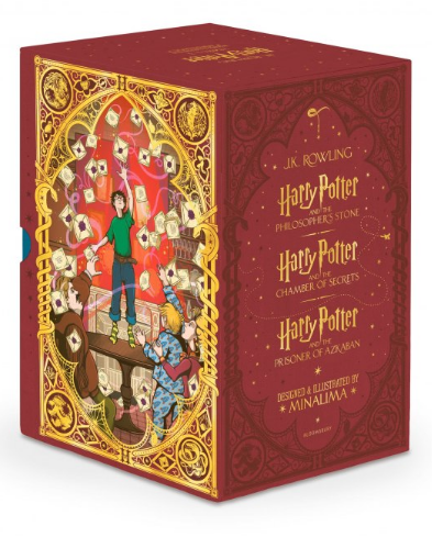Комплект Harry Potter 1-3 Box Set. MinaLima Edition. Автор - J.K. Rowling (Bloomsbury) (англ.) - Фото 2 Комплект Harry Potter 1-3 Box Set. MinaLima Edition. Автор - J.K. Rowling (Bloomsbury) (англ.) - изображение 2