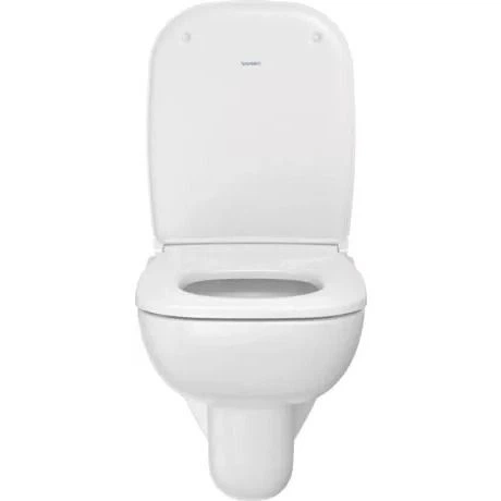 Подвесной унитаз Duravit D-Code Rimless 565x450 округлый, с сидением, белый (45700900A1) - Фото 6 Подвесной унитаз Duravit D-Code Rimless 565x450 округлый, с сидением, белый (45700900A1) - изображение 6