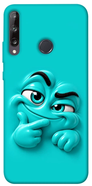 Чехол для Huawei P40 Lite E с принтом Бірюзовий-скептик - Фото 1 Чехол для Huawei P40 Lite E с принтом Бірюзовий-скептик - изображение 1