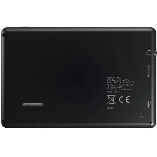 GPS-навигатор Modecom Device FreeWAY CX 5.0 5 дюймов 8 ГБ MapFactor - Фото 5 GPS-навигатор Modecom Device FreeWAY CX 5.0 5 дюймов 8 ГБ MapFactor - изображение 5