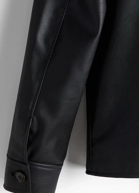 Куртка H&M 18759 Чорний M (1225) - изображение 3