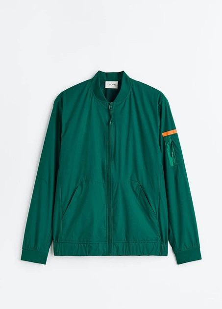 Куртка H&M 18746 Темний зелений M (1119) - Фото 3 Куртка H&M 18746 Темний зелений M (1119) - изображение 3
