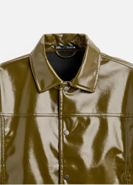 Куртка Zara 18740 Гірчичний L (5320) - изображение 4