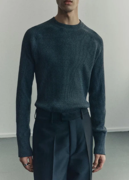 Светр H&M 18692 Темний сірий XL (1318) - Фото 1 Светр H&M 18692 Темний сірий XL (1318) - изображение 1