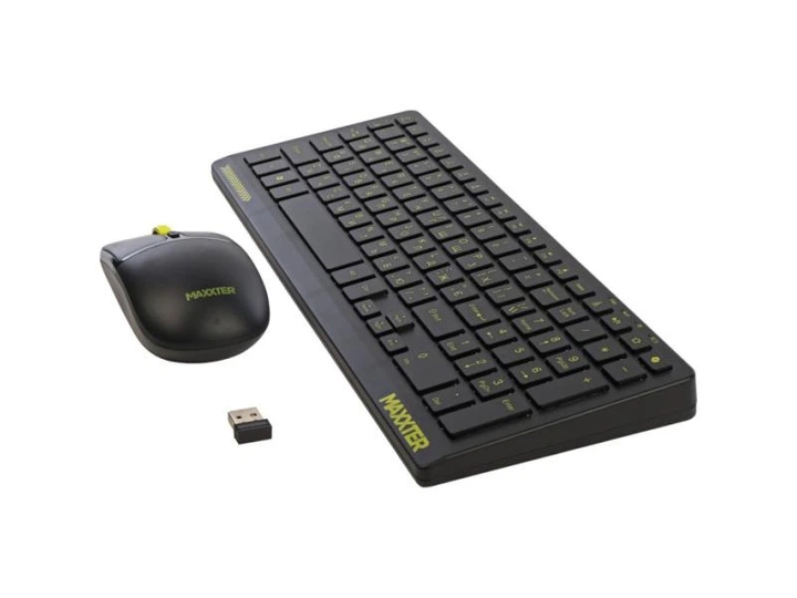 Комплект (клавіатура, миша) Maxxter KMS-WCM-04B-UA Black (KMS-WCM-04B-UA) - изображение 5