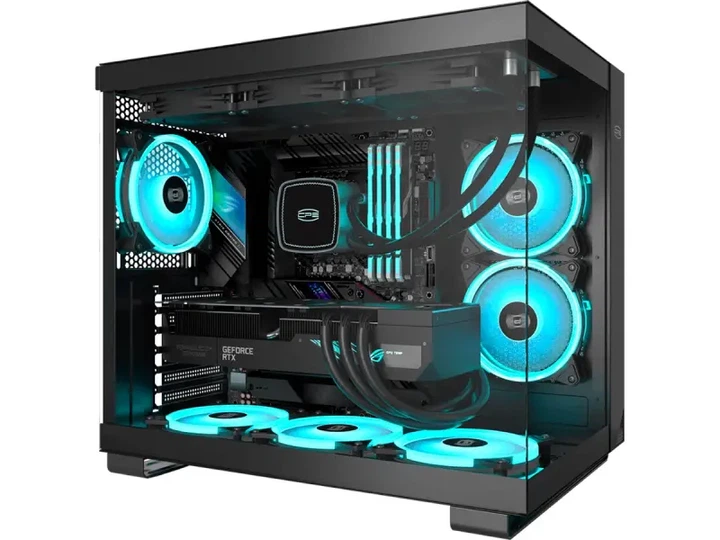 Корпус PcCooler C3 T500 ARGB BK (C3-T500BKD6-GL) - зображення 5