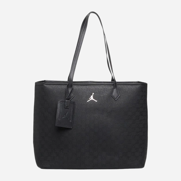 Спортивна сумка шопер жіноча Jordan Jam Monogram Tote Bag LM0990-G0T Чорна (196327085759) - Фото 1 Спортивна сумка шопер жіноча Jordan Jam Monogram Tote Bag LM0990-G0T Чорна (196327085759) - зображення 1