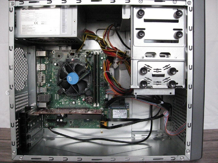 ПК Б-класс Hyundai iTMC Pentino A320 Tower / Intel Core i3-7100 (2 (4) ядра по 3.9 GHz) / 8 GB DDR4 / 256 GB SSD / nVidia GeForce GT 1030, 2 GB GDDR5, 64-bit / 250W / DVD-RW / Win 10 Pro + Кабель питания б/у - Фото 7 ПК Б-класс Hyundai iTMC Pentino A320 Tower / Intel Core i3-7100 (2 (4) ядра по 3.9 GHz) / 8 GB DDR4 / 256 GB SSD / nVidia GeForce GT 1030, 2 GB GDDR5, 64-bit / 250W / DVD-RW / Win 10 Pro + Кабель питания б/у - изображение 7