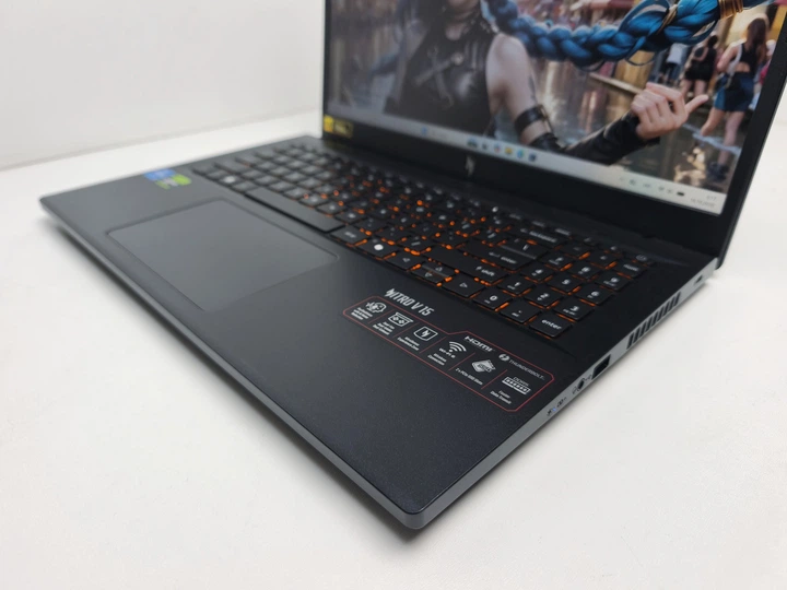 Ноутбук Acer Nitro V15 15.6 FHD 165Hz i5-13420H 16Gb SSD512GB Nvidia RTX4050 6GB Б/У - изображение 4