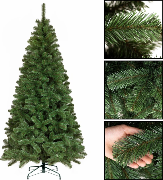 Choinka sztuczna Springos Jodła 300 cm Zielona (5908455316446) - Zdjęcie 2 Choinka sztuczna Springos Jodła 300 cm Zielona (5908455316446) - obraz 2