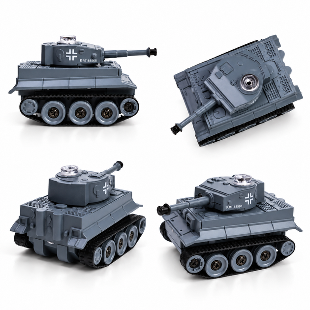 Интерактивная игрушка Mini Tiger Tank Миниатюрный Танк на радиоуправлении (01933) - изображение 5