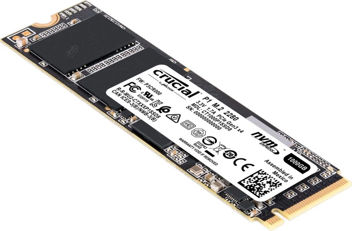 内蔵型SSD Crucial 1TB SSD NVMe M.2 CT1000P2SSD8JP Amazon | Crucial