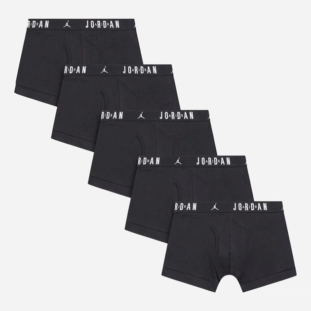 Набор трусов боксеров мужских Jordan 5Pk Cotton Trunk JM0867-023 5 шт M Черный (196608960126) - Фото 1 Набор трусов боксеров мужских Jordan 5Pk Cotton Trunk JM0867-023 5 шт M Черный (196608960126) - изображение 1