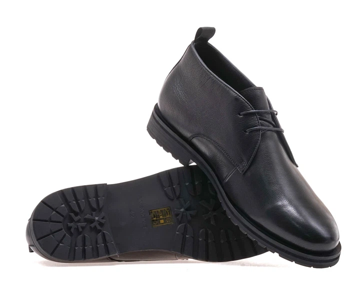 Черевики комфорт чоловічі Anemone AL6407F-02-T1/BLACK LTHR 39 Чорний - изображение 4