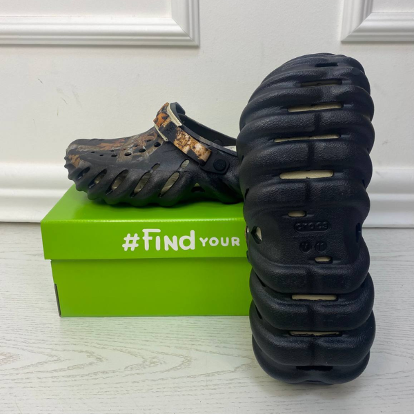 Крокси Echo Clog Realtree Black, розмір 40-41 - Фото 7 Крокси Echo Clog Realtree Black, розмір 40-41 - зображення 7