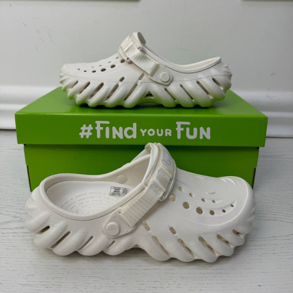 Крокси Echo Clog White, розмір 37 - Фото 7 Крокси Echo Clog White, розмір 37 - зображення 7