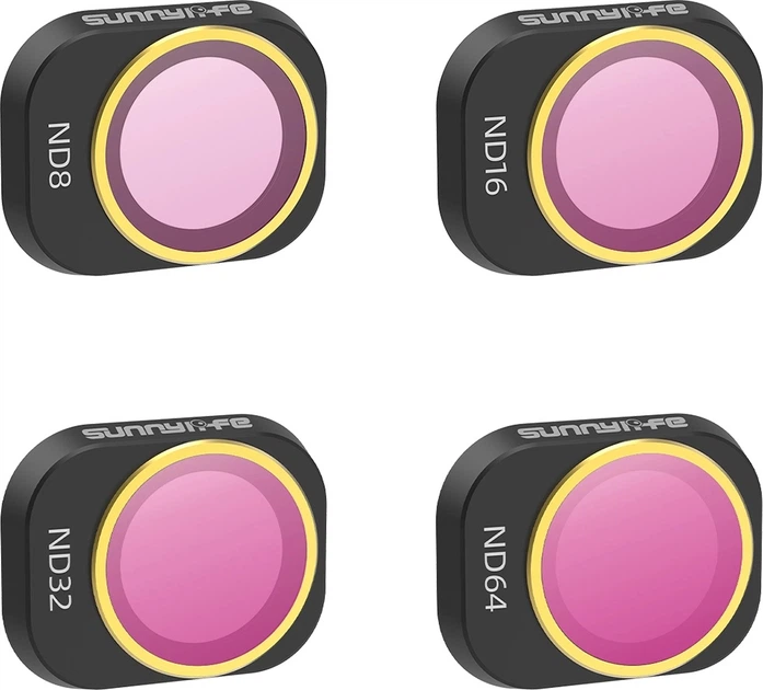 Zestaw filtrow optycznych do drona SunnyLife dla DJI Mini 3 Pro 4 szt (MM3-FI417) - Zdjęcie 1 Zestaw filtrow optycznych do drona SunnyLife dla DJI Mini 3 Pro 4 szt (MM3-FI417) - obraz 1