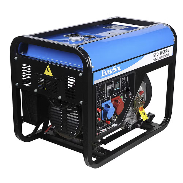 Генератор дизельный EnerSol SKD-10EBAU 230/400В 10 кВт электростартер Blue - изображение 3