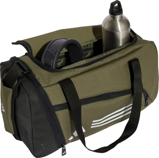 Torba adidas Essentials 3-Stripes Duffel XS Oliwkowa (4067896898025) - obraz 6