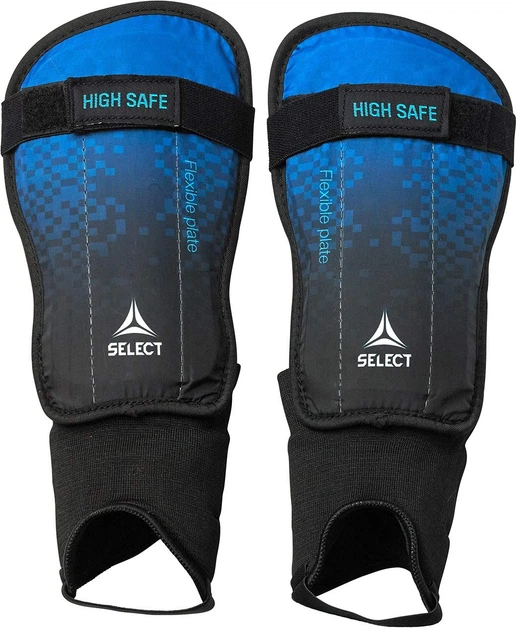 Ochraniacze piłkarskie Select High Safe rozmiar XS Czarno-niebieskie (5703543311071) - Zdjęcie 1 Ochraniacze piłkarskie Select High Safe rozmiar XS Czarno-niebieskie (5703543311071) - obraz 1