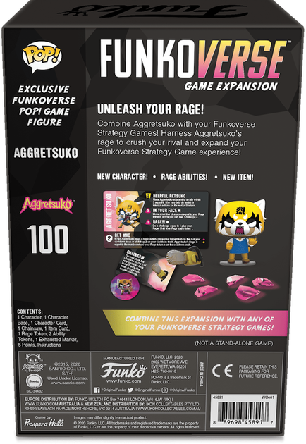 Zestaw Funko Pop! Funkoverse Expansion Aggretsuko (889698458931) - Zdjęcie 3 Zestaw Funko Pop! Funkoverse Expansion Aggretsuko (889698458931) - obraz 3
