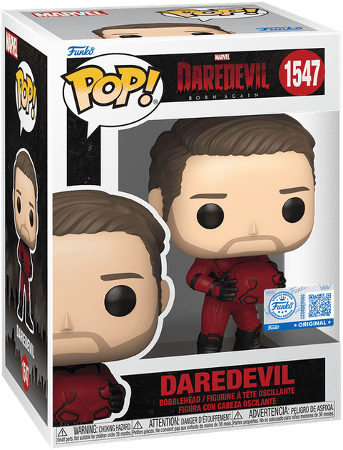 Figurka Funko Pop! Daredevil Unmasked (889698827492) - Zdjęcie 1 Figurka Funko Pop! Daredevil Unmasked (889698827492) - obraz 1