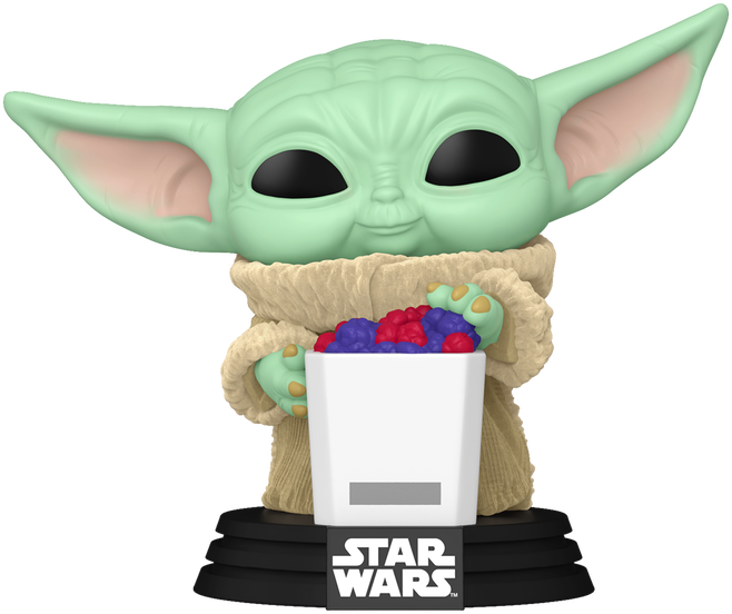Figurka Funko Pop! Grogu with Snack (889698937900) - obraz 2