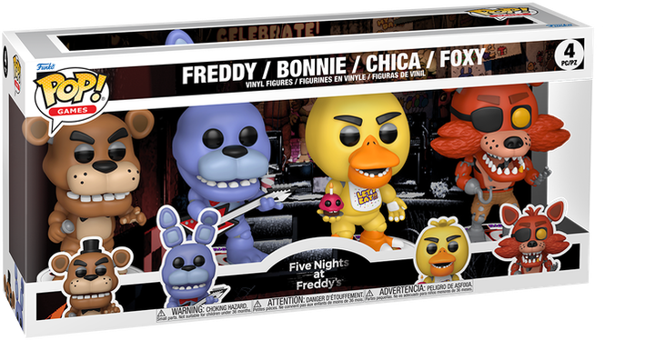 Zestaw figurek Funko Pop! Five Nights at Freddy’s (889698956604) - Zdjęcie 1 Zestaw figurek Funko Pop! Five Nights at Freddy’s (889698956604) - obraz 1