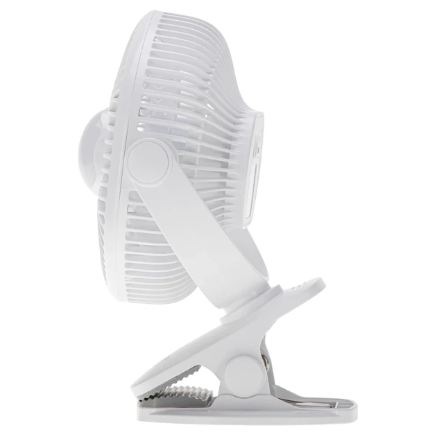 Портативний вентилятор Adler AD 7335 6 Вт 12,7 см 3 швидкості 360° White (5906843080016) - изображение 4