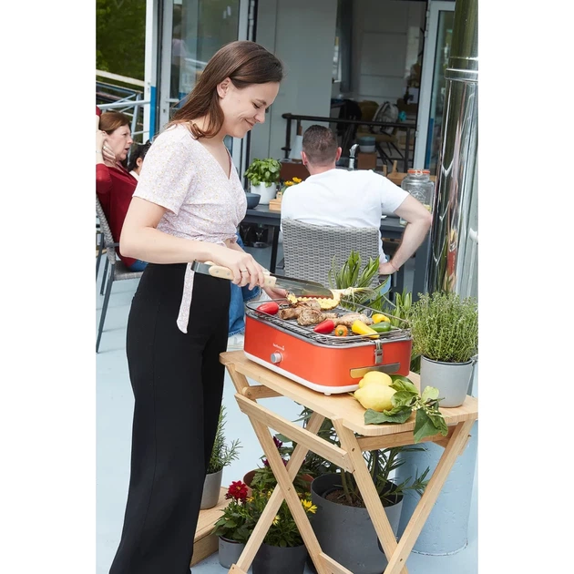 Електрогриль Barbecook E-Carlo BC-ELE-1001 настільний 2500 Вт Red (5404035708033) - зображення 5