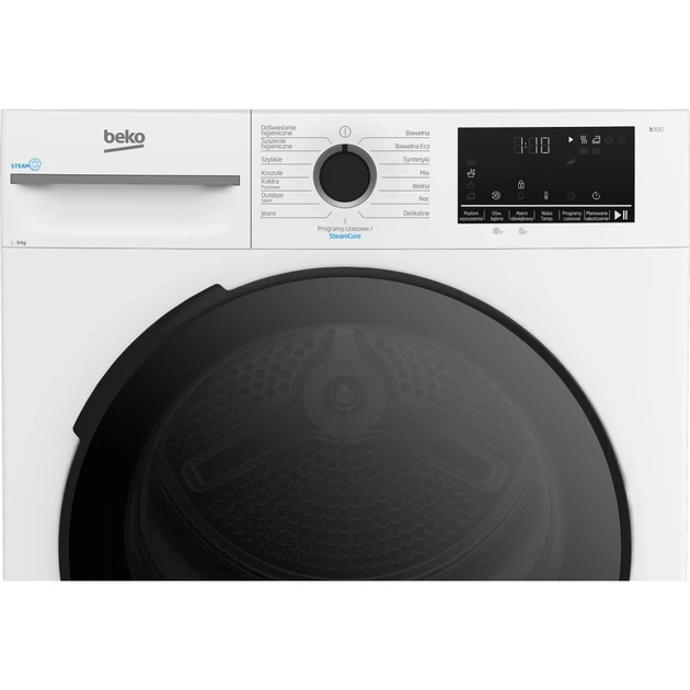 Сушильная машина Beko BM3T49249W 9 кг с тепловым насосом (8690842709210) - изображение 4