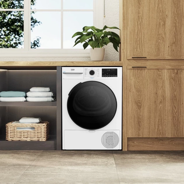 Сушильная машина Beko BM3T49249W 9 кг с тепловым насосом (8690842709210) - изображение 7