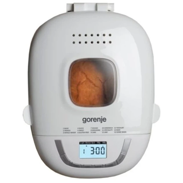 Хлебопечка Gorenje BM910WII 550 Вт 15 программ White (3838782069758) - изображение 4