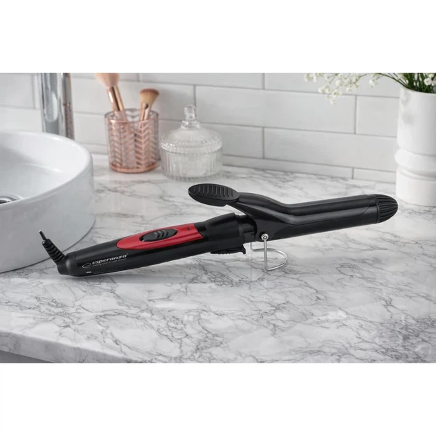 Плойка Esperanza Diana EBL005 25 Вт Black (5901299931042) - изображение 5