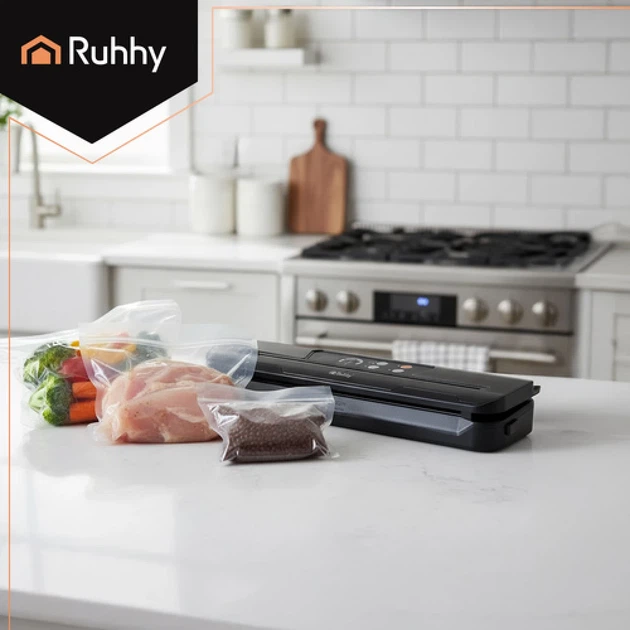 Вакуумний пакувальник Ruhhy 110 Вт 80 кПа (5900779960527) - зображення 14