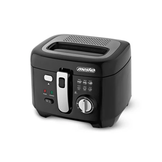 Фритюрница Mesko MS 4908 1800 Вт 2,5 л Black (5908256836983) - Фото 6 Фритюрница Mesko MS 4908 1800 Вт 2,5 л Black (5908256836983) - изображение 6